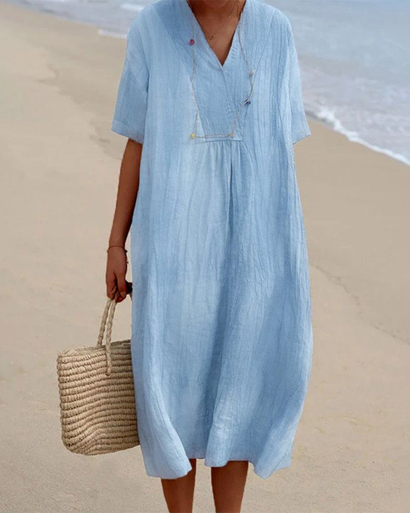 Ada | Stylish linen dress