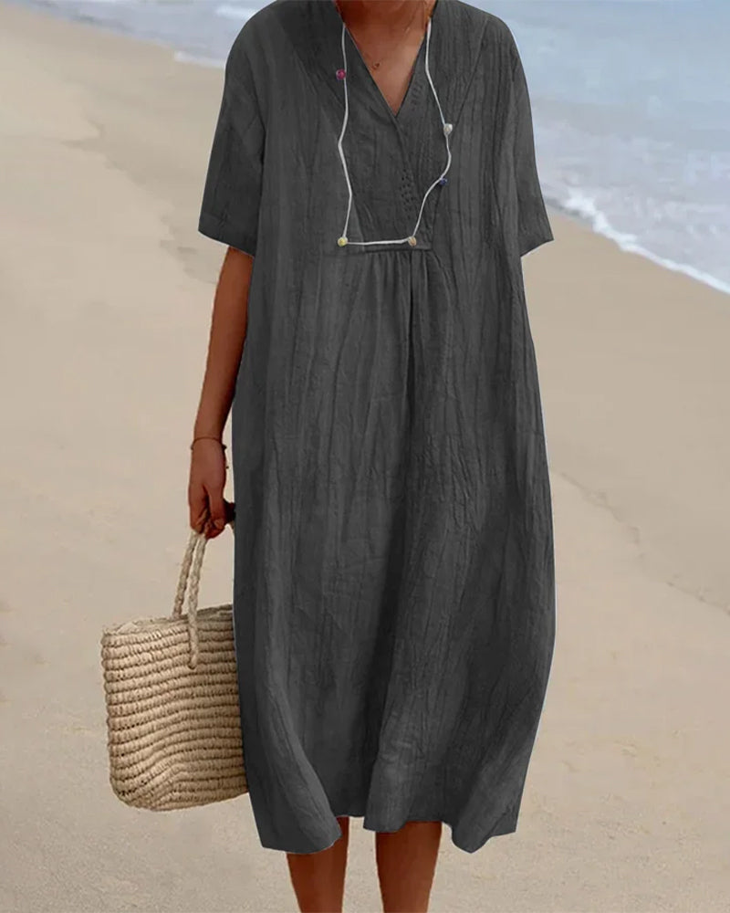 Ada | Stylish linen dress